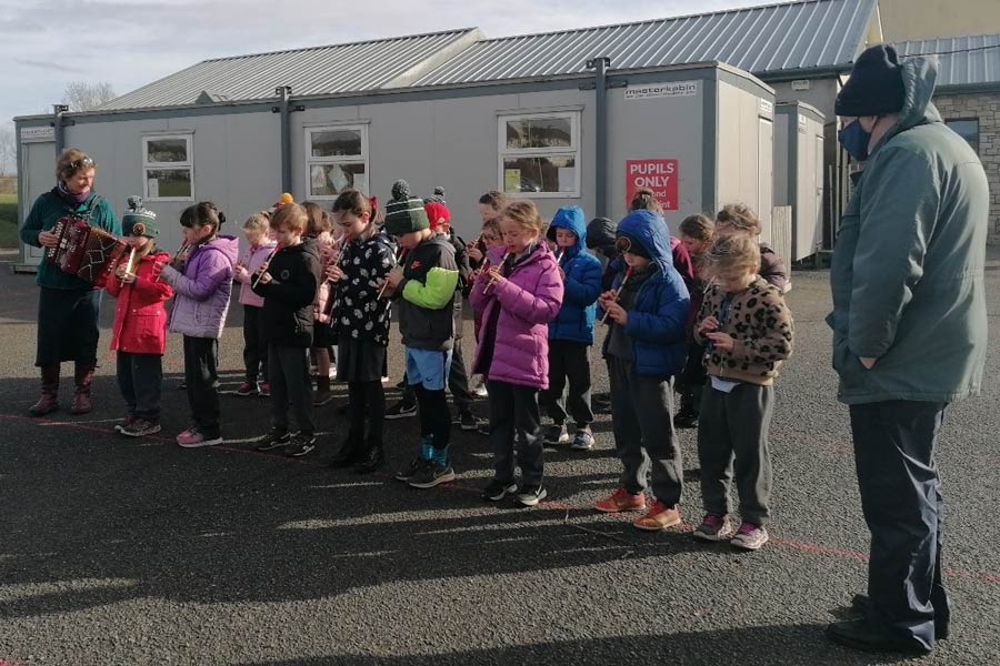 first class Scoil Íosagàin, (Aghada National School) 